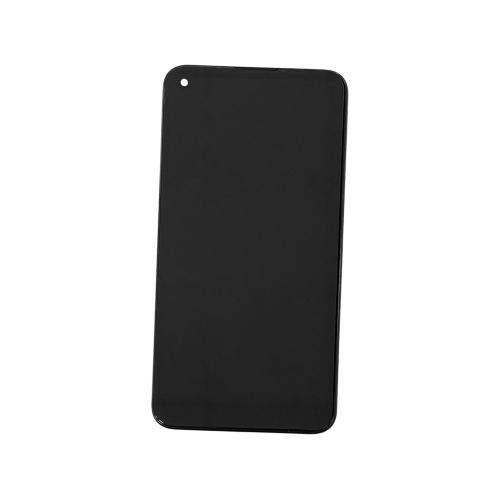 TOUCH SCREEN SCHERMO PER SAMSUNG GALAXY M11 M115F VETRO LCD DISPLAY NERO CON FRAME 