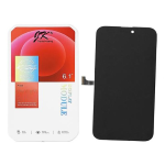 DISPLAY LCD JK FHD INCELL COF PER APPLE IPHONE 15 PRO TOUCH SCREEN VETRO SCHERMO FRAME NERO