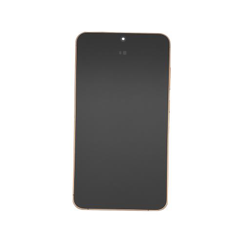 TOUCH SCREEN SCHERMO ORIGINALE SERVICE PACK PER SAMSUNG GALAXY S24 PLUS 5G S926B ARANCIONE / SANDSTONE ORANGE CON FRAME VETRO LCD DISPLAY GH82-33410G 