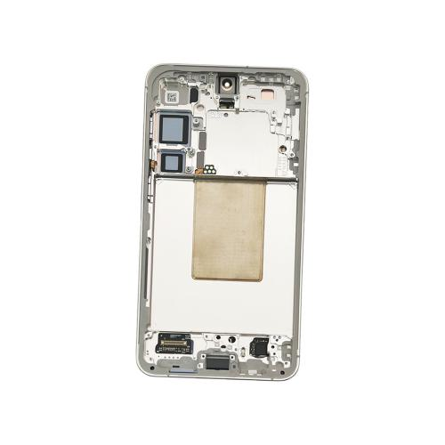 TOUCH SCREEN SCHERMO ORIGINALE SERVICE PACK PER SAMSUNG GALAXY S24 PLUS 5G S926B GIALLO / AMBER YELLOW CON FRAME VETRO LCD DISPLAY GH82-33410D