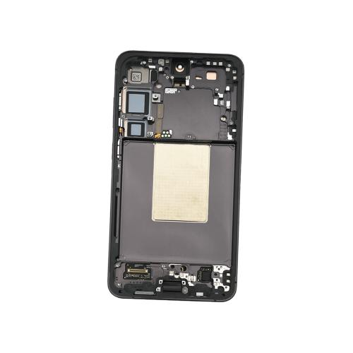 TOUCH SCREEN SCHERMO ORIGINALE SERVICE PACK PER SAMSUNG GALAXY S24 PLUS 5G S926B NERO CON FRAME VETRO LCD DISPLAY GH82-33410A