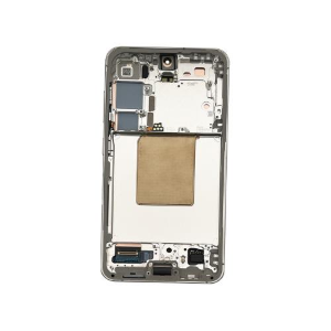 TOUCH SCREEN SCHERMO ORIGINALE SERVICE PACK PER SAMSUNG GALAXY S24 5G S921B AMBER YELLOW / GIALLO CON FRAME VETRO LCD DISPLAY GH82-33287D