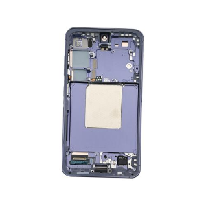TOUCH SCREEN SCHERMO ORIGINALE SERVICE PACK PER SAMSUNG GALAXY S24 5G S921B VIOLA / COBALT VIOLET CON FRAME VETRO LCD DISPLAY GH82-33287C