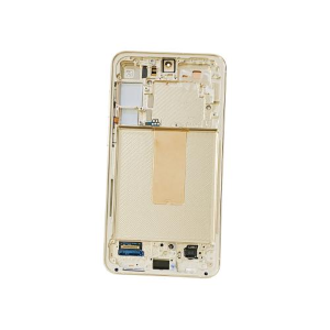 TOUCH SCREEN SCHERMO ORIGINALE SERVICE PACK PER SAMSUNG GALAXY S23 PLUS 5G S916B CREMA / CREAM BEIGE CON FRAME VETRO LCD DISPLAY GH82-30476B / GH82-30477B / GH82-31123B