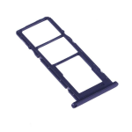 CARRELLO PORTA LETTORE DUAL SIM MICRO SD CARD READER PER SAMSUNG A025 A02S/ A035 A03/ A037 A03S BLU BLUE