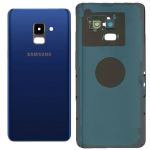 BACK COVER + CAMERA FRAME SAMSUNG A8 PLUS 2018 A730 A730F SCOCCA COPRIBATTERIA BLU