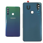 BACK COVER + CAMERA FRAME SAMSUNG A9 2018 A920 A920F SCOCCA COPRIBATTERIA POSTERIORE GREEN VERDE