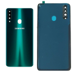 BACK COVER + CAMERA FRAME SAMSUNG A20S A207 A207F SCOCCA COPRIBATTERIA POSTERIORE GREEN VERDE