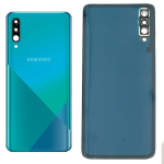 BACK COVER + CAMERA FRAME SAMSUNG A30S SM-A307 SCOCCA COPRIBATTERIA POSTERIORE GREEN VERDE 