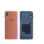 BACK COVER + CAMERA FRAME SAMSUNG A50 SM-A505 SCOCCA COPRIBATTERIA POSTERIORE CORAL CORALLO 