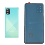 BACK COVER + CAMERA FRAME SAMSUNG A51 SM-A515 SCOCCA COPRIBATTERIA POSTERIORE BLU 