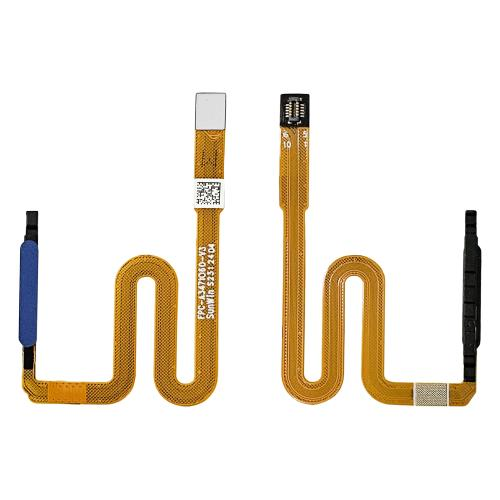 FLAT FLEX TASTO FINGERPRINT SENSORE IMPRONTA DIGITALE TOUCH ID PER SAMSUNG A03S SM-A037 BLUE BLU