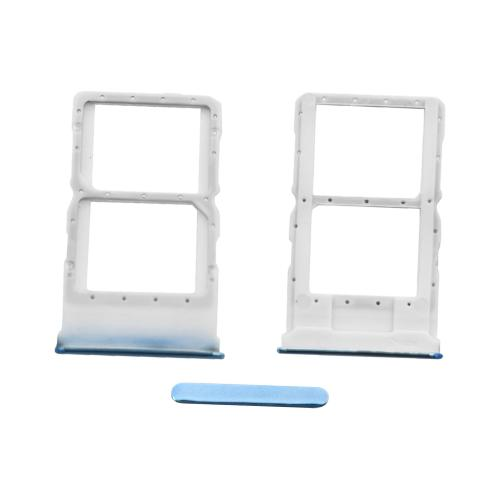 CARRELLO PORTA LETTORE SIM CARD READER PER XIAOMI MI 9T BLU BLUE