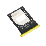 CARRELLO PORTA LETTORE SIM + MICRO SD CARD READER PER XIAOMI MI 11 LITE 4G-5G / 11 LITE 5G NE GIALLO YELLOW