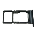 CARRELLO PORTA LETTORE DUAL SIM MICRO SD CARD READER PER SAMSUNG SM-A736B A73 5G (2022) NERO BLACK