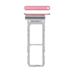 CARRELLO PORTA LETTORE SIM CARD READER PER SAMSUNG SM-N970F NOTE 10 (2019) ROSA PINK