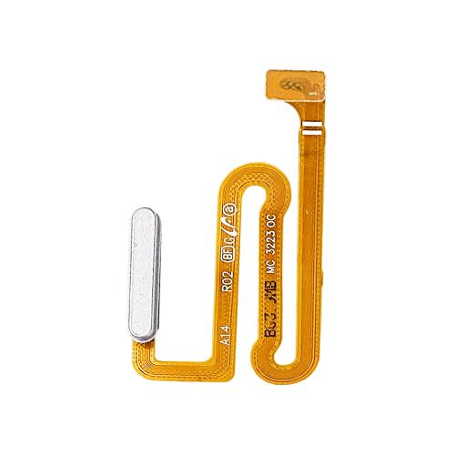 FLAT FLEX TASTO POWER FINGERPRINT SENSORE IMPRONTA DIGITALE TOUCH ID PER SAMSUNG A14 5G SM-A146P SILVER