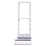 CARRELLO PORTA LETTORE DUAL SIM MICRO SD CARD READER PER SAMSUNG Z FOLD 5 F946 BIANCO WHITE