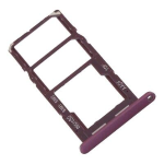 CARRELLO PORTA LETTORE DUAL SIM MICRO SD CARD READER PER SAMSUNG A146P A14 5G RED ROSSO 