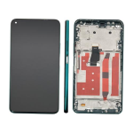 TOUCH SCREEN SCHERMO PER HUAWEI P40 LITE VETRO LCD DISPLAY CON FRAME VERDE GREEN 