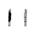 SUPPORTO PLACCA TASTO POWER FLAT FLEX ACCENSIONE PER SAMSUNG A12 / A13 A125 / A127 / A135 / A136 / A137 ARGENTO