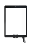 VETRO TOUCH SCREEN SCHERMO NERO PER IPAD AIR 2 A1566 / A1567
