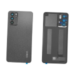BACK COVER + CAMERA FRAME OPPO RENO 6 PRO 5G SCOCCA COPRIBATTERIA POSTERIORE NERO BLACK