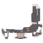 CONNETTORE RICARICA APPLE IPHONE 15 PLUS FLAT MICROFONO DOCK CARICA NERO BLACK 