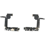 CONNETTORE RICARICA APPLE IPHONE 15 PRO MAX FLAT MICROFONO DOCK CARICA BIANCO WHITE 