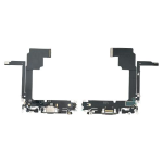 CONNETTORE RICARICA APPLE IPHONE 15 PRO MAX FLAT MICROFONO DOCK CARICA TITANIO NATURALE BEIGE 