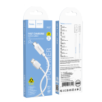 CAVO DATI RICARICA USB A - TYPE C TIPO C 1 MT HOCO X107 27W BIANCO