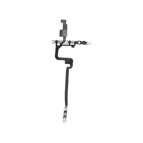 FLAT FLEX TASTO VOLUME POWER ACCENSIONE PER IPHONE 15 PRO MAX CON SUPPORTO