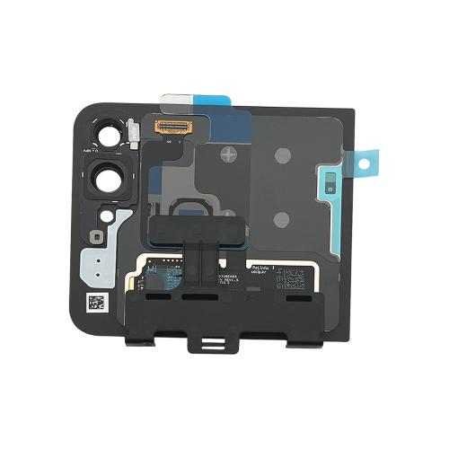 TOUCH SCREEN SCHERMO ORIGINALE SERVICE PACK PER SAMSUNG Z FLIP6 5G F741B NERO BLACK (ESTERNO OUTER) VETRO LCD DISPLAY GH97-30012E