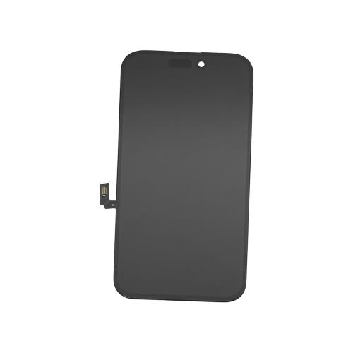 DISPLAY LCD ZY COF FHD INCELL PER APPLE IPHONE 16 TOUCH SCREEN VETRO SCHERMO FRAME NERO(IC INTERCAMBIABILE)