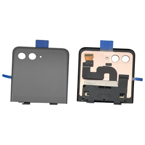 TOUCH SCREEN SCHERMO PER MOTOROLA XT2321 RAZR 40 ULTRA NERO (ESTERNO) VETRO LCD DISPLAY 