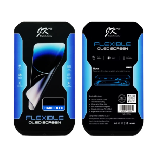 DISPLAY LCD JK HARD OLED PER APPLE IPHONE 14 PRO MAX TOUCH SCREEN VETRO SCHERMO FRAME NERO (IC Intercambiabile)