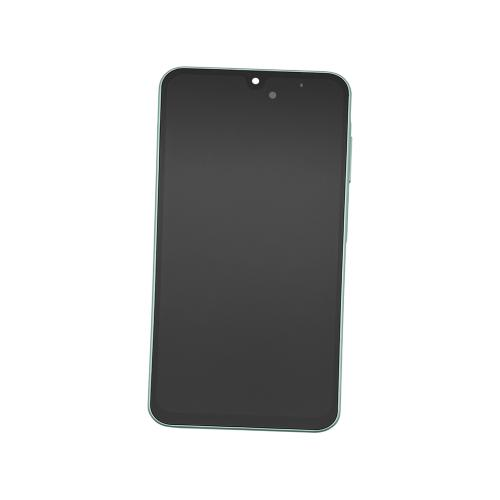 TOUCH SCREEN SCHERMO ORIGINALE SERVICE PACK PER SAMSUNG GALAXY A26 5G A266B VERDE LIME GREEN CON FRAME VETRO LCD DISPLAY GH82-37049C