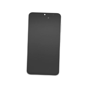 TOUCH SCREEN SCHERMO ORIGINALE SERVICE PACK PER SAMSUNG GALAXY A26 5G A266B BIANCO WHITE CON FRAME VETRO LCD DISPLAY GH82-37049B