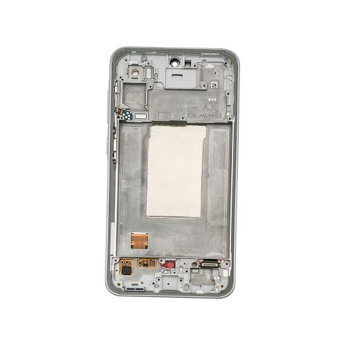 TOUCH SCREEN SCHERMO ORIGINALE SERVICE PACK PER SAMSUNG GALAXY A36 5G A366B VIOLA / AWESOME LAVENDER CON FRAME VETRO LCD DISPLAY GH82-36841D