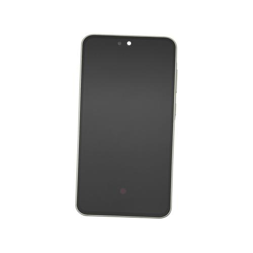 TOUCH SCREEN SCHERMO ORIGINALE SERVICE PACK PER SAMSUNG GALAXY A36 5G A366B VERDE / AWESOME LIME CON FRAME VETRO LCD DISPLAY GH82-36841C