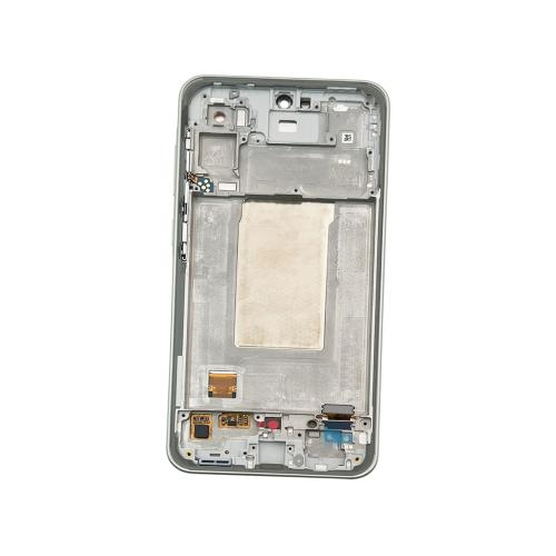 TOUCH SCREEN SCHERMO ORIGINALE SERVICE PACK PER SAMSUNG GALAXY A36 5G A366B VERDE / AWESOME LIME CON FRAME VETRO LCD DISPLAY GH82-36841C