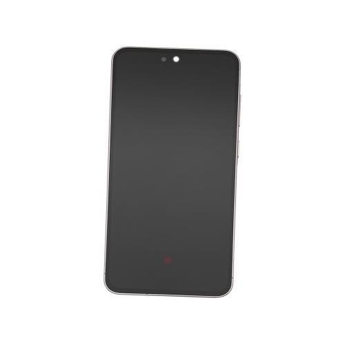 TOUCH SCREEN SCHERMO ORIGINALE SERVICE PACK PER SAMSUNG GALAXY A56 5G A566B ROSA / AWESOME PINK CON FRAME VETRO LCD DISPLAY GH82-36829D