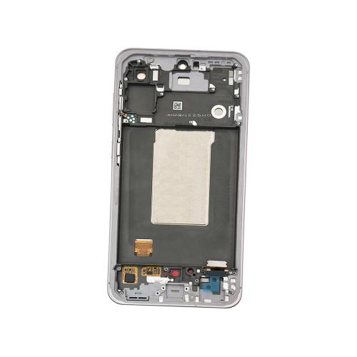 TOUCH SCREEN SCHERMO ORIGINALE SERVICE PACK PER SAMSUNG GALAXY A56 5G A566B ROSA / AWESOME PINK CON FRAME VETRO LCD DISPLAY GH82-36829D