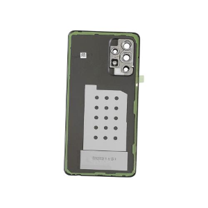 BACK COVER + CAMERA FRAME SAMSUNG A52S 5G A528B SCOCCA COPRIBATTERIA POSTERIORE NERO BLACK