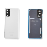 BACK COVER + CAMERA FRAME SAMSUNG S20 FE 5G SM-G780F G781B SCOCCA COPRIBATTERIA POSTERIORE BIANCO WHITE