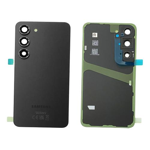 BACK COVER + CAMERA FRAME SAMSUNG S23+ PLUS S916B SCOCCA COPRIBATTERIA POSTERIORE BLACK NERO