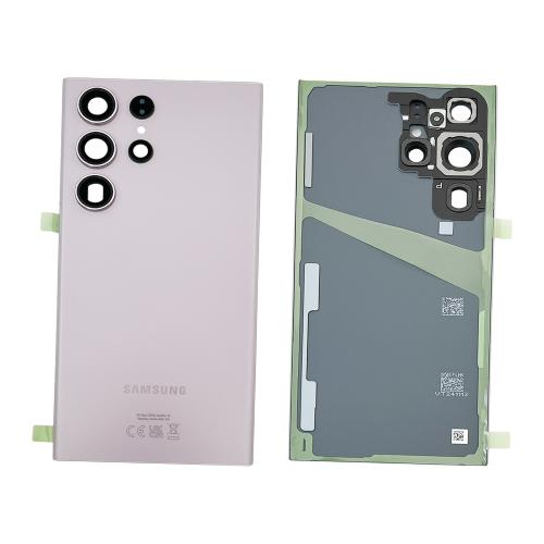BACK COVER + CAMERA FRAME SAMSUNG S23 ULTRA S918B SCOCCA COPRIBATTERIA POSTERIORE LAVANDA PURPLE