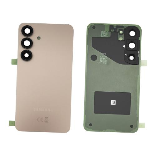 BACK COVER + CAMERA FRAME SAMSUNG S25 S931B SCOCCA COPRIBATTERIA POSTERIORE ROSA / PINK GOLD