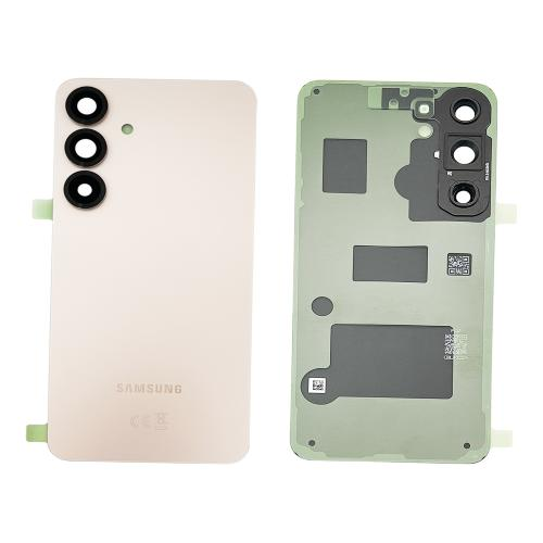 BACK COVER + CAMERA FRAME SAMSUNG S25+ PLUS S936B SCOCCA COPRIBATTERIA POSTERIORE ROSA / PINK GOLD 