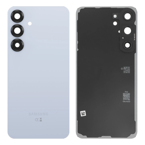 BACK COVER + CAMERA FRAME SAMSUNG S25+ PLUS S936B SCOCCA COPRIBATTERIA POSTERIORE SILVER SHADOW 